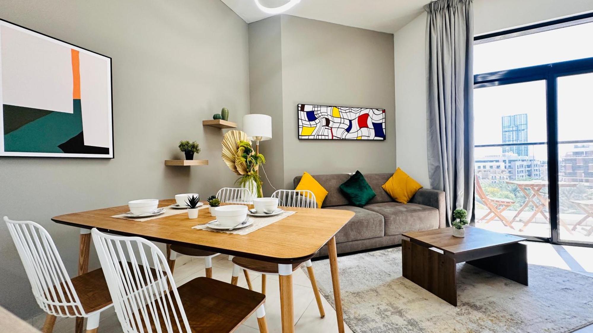 Oyo 1366 Standard One Bedroom Jvc Apartamento *
