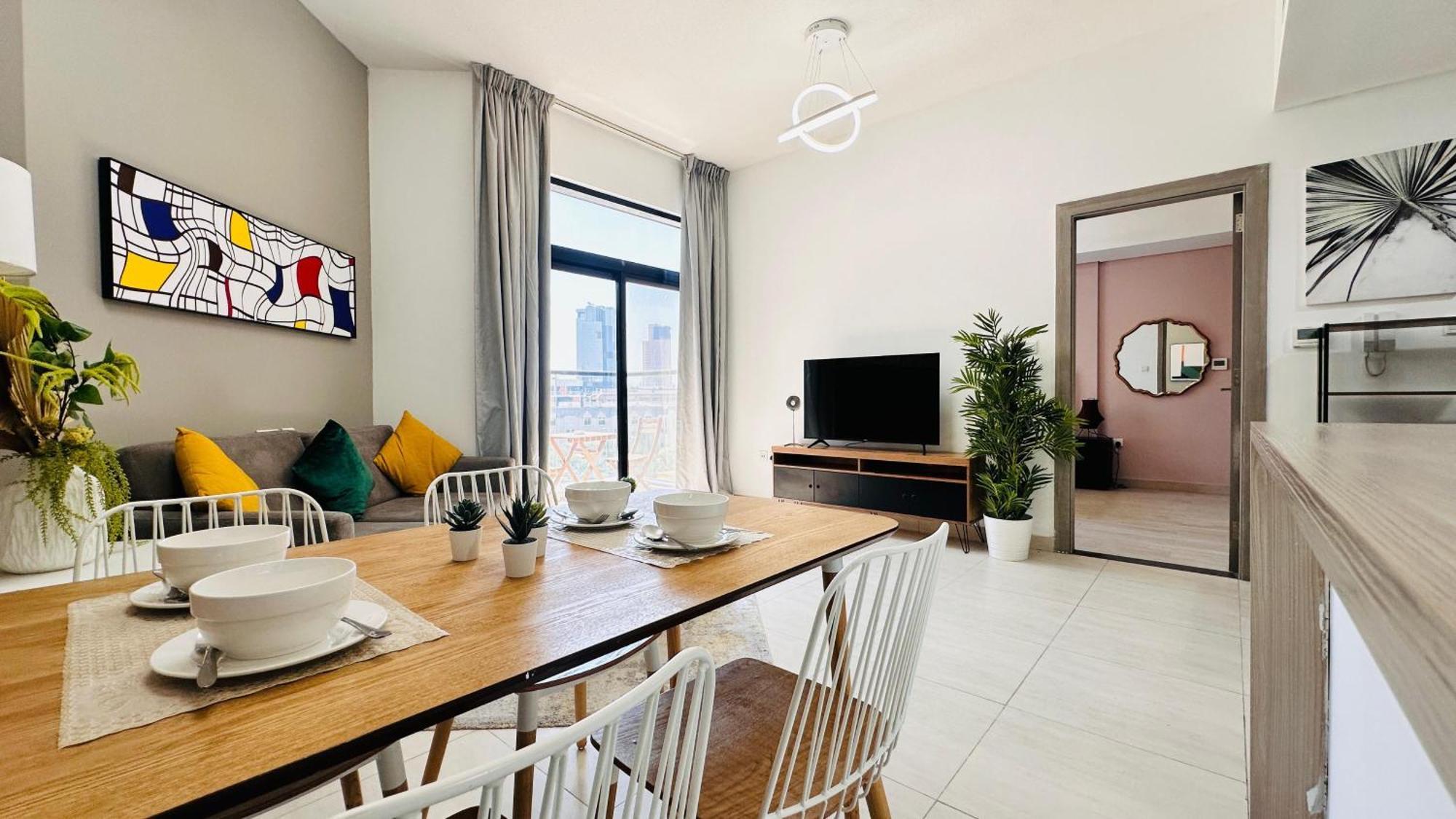 Apartamento Oyo 1366 Standard One Bedroom Jvc Abu Dhabi